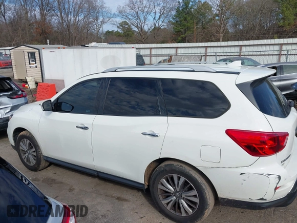 2020 Nissan Pathfinder S with VIN 5N1DR2AN4LC593664, listed as a IAAI auction lot 41589398 with 55,823 mi miles. Bid and sale history available at carsss.com. Image 14.