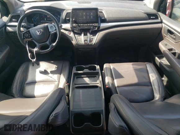 2019 Honda Odyssey EX-L z VIN 5FNRL6H71KB029661, wystawiony jako Copart lot #53437175 z przebiegiem 116 176 mil mil oraz Szkoda całkowita • Salvage title. Historia ofert i sprzedaży dostępna na DreamBid. Obrazek 8.