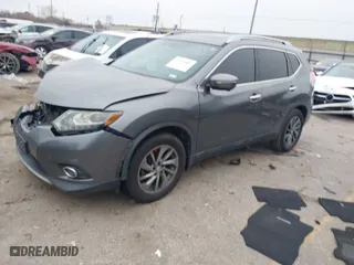 2014 Nissan Rogue SV with VIN 5N1AT2MT5EC801164, listed as a IAAI auction lot 41592585 with 137,121 mi miles. Bid and sale history available at carsss.com. Image 2.