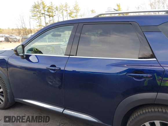 2023 Nissan Pathfinder Platinum с VIN 5N1DR3DK2PC237839, выставлен на аукционе IAAI как лот 41800209 с пробегом 21 446 миль миль и . История ставок и продаж доступна на DreamBid. Изображение 14.