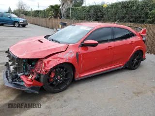 2019 Honda Civic Type R Touring z VIN SHHFK8G78KU206448, wystawiony jako Copart lot #48825405 z przebiegiem 45 995 mil mil oraz Szkoda całkowita • Salvage title. Historia ofert i sprzedaży dostępna na DreamBid. Obrazek 1.