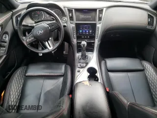 2018 Infiniti Q50 Red Sport 400 с VIN JN1FV7AP9JM461646, выставлен на аукционе Copart как лот 55785605 с пробегом 101 747 миль миль и Списание • Salvage title. История ставок и продаж доступна на DreamBid. Изображение 8.