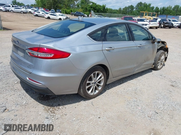 2020 Ford Fusion SE with VIN 3FA6P0LU4LR212740, listed as a IAAI auction lot 42374044 with 146,927 mi miles and . Bid and sale history available at DreamBid. Image 4.