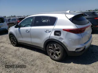 2020 Kia Sportage EX with VIN KNDPN3AC8L7780402, listed as a Copart auction lot 55964355 with 91,728 mi miles and Salvage title. Bid and sale history available at DreamBid. Image 2.