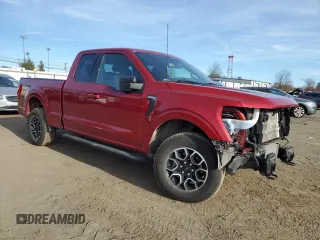 2022 Ford F-150 XL z VIN 1FTFX1E83NKD47814, wystawiony jako Copart lot #80061424 z przebiegiem 58 317 mil mil oraz Szkoda całkowita • Salvage title. Historia ofert i sprzedaży dostępna na DreamBid. Obrazek 4.