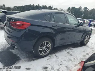 2018 BMW X6 xDrive35i with VIN 5UXKU2C54J0Z62687, listed as a Copart auction lot 44973395 with 73,457 mi miles and Salvage Title. Bid and sale history available at carsss.com. Image 3.