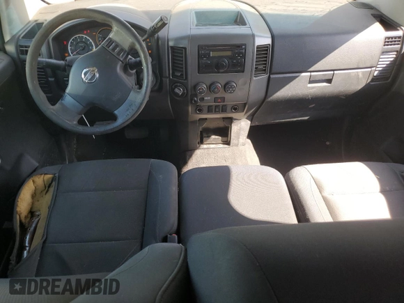 2008 Nissan Titan XE with VIN 1N6AA07C78N348892, listed as a Copart auction lot 52033525 with 359,461 mi miles and Salvage title. Bid and sale history available at DreamBid. Image 8.