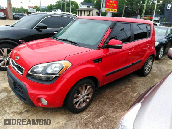 2012 Kia Soul + with VIN KNDJT2A60C7380382, listed as a IAAI auction lot 42201277 with 212,434 mi miles and . Bid and sale history available at DreamBid. Image 2.