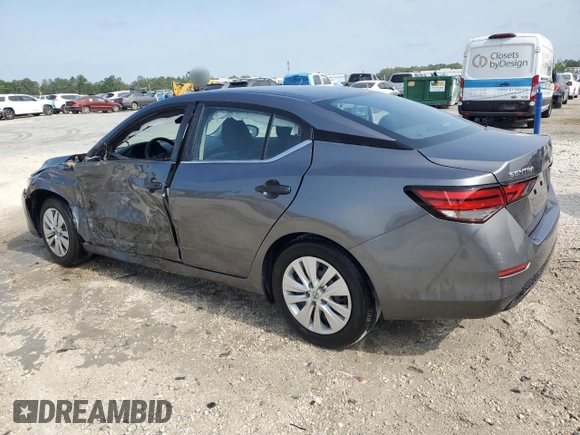 2025 Nissan Sentra S z VIN 3N1AB8BV9SY229200, wystawiony jako Copart lot #56155535 z przebiegiem 11 396 mil mil oraz Czysty tytuł • Clean title. Historia ofert i sprzedaży dostępna na DreamBid. Obrazek 2.