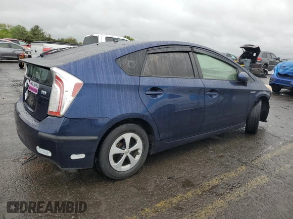 2012 Toyota Prius One with VIN JTDKN3DU1C1592998, listed as a Copart auction lot 56449225 with 230,806 mi miles and Salvage Title. Bid and sale history available at DreamBid. Image 3.