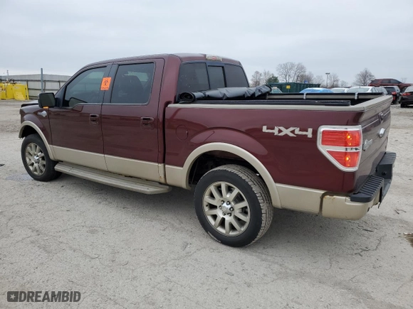2010 Ford F-150 XL with VIN 1FTFW1EV9AKE57804, listed as a Copart auction lot 51411405 with 164,459 mi miles and Salvage Title. Bid and sale history available at carsss.com. Image 2.