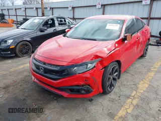 2020 Honda Civic Sedan Sport with VIN 2HGFC2F8XLH562743, listed as a IAAI auction lot 41676749 with 137,890 mi miles. Bid and sale history available at carsss.com. Image 17.