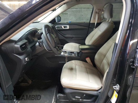 2021 Ford Explorer with VIN 1FMSK8BB6MGA08077, listed as a Copart auction lot 82614854 with 43,278 mi miles and Salvage Title. Bid and sale history available at carsss.com. Image 7.