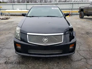 2007 Cadillac CTS-V with VIN 1G6DN57UX70108616, listed as a Copart auction lot 75827064 with 168,500 mi miles and Salvage Title. Bid and sale history available at carsss.com. Image 5.