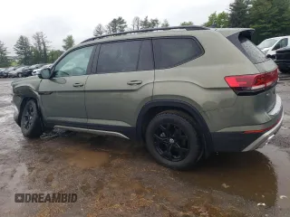 2024 Volkswagen Atlas Peak Edition SEL with VIN 1V2GR2CA8RC544325, listed as a Copart auction lot 56823975 with 16,469 mi miles and Salvage title. Bid and sale history available at DreamBid. Image 2.