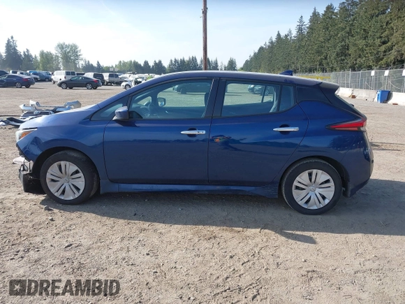 2022 Nissan LEAF S with VIN 1N4AZ1BV6NC555913, listed as a IAAI auction lot 42106117 with 78,357 mi miles and . Bid and sale history available at DreamBid. Image 14.