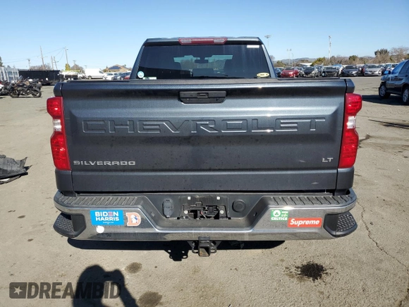 2019 Chevrolet Silverado 1500 LT with VIN 1GCVWCEDXKZ199624, listed as a Copart auction lot 42417525 with 42,016 mi miles and Salvage Title. Bid and sale history available at DreamBid. Image 6.