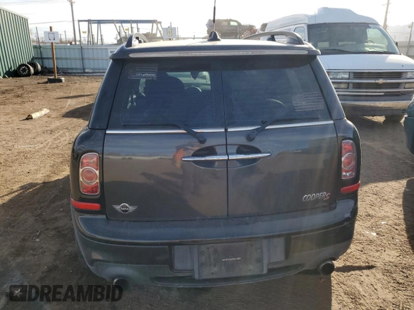 2014 MINI Clubman S z VIN WMWZG3C54ET800590, wystawiony jako Copart lot #85596224 z przebiegiem Nie podano mil oraz Szkoda całkowita • Salvage title. Historia ofert i sprzedaży dostępna na DreamBid. Obrazek 6.