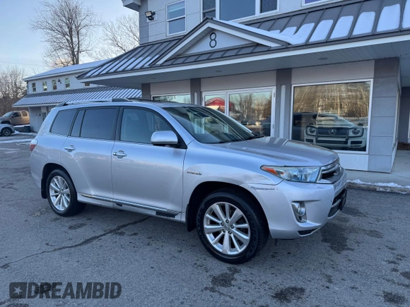 2011 Toyota Highlander Hybrid Limited with VIN JTEDC3EH0B2001886, listed as a Copart auction lot 44797085 with 253,254 mi miles and Clean Title. Bid and sale history available at carsss.com. Image 1.