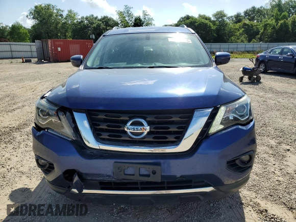 2020 Nissan Pathfinder SV with VIN 5N1DR2BNXLC593070, listed as a Copart auction lot 53845785 with 84,443 mi miles and Salvage title. Bid and sale history available at DreamBid. Image 5.