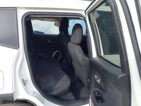 2017 Jeep Renegade Altitude with VIN ZACCJABB7HPE60518, listed as a IAAI auction lot 41787992 with 93,722 mi miles. Bid and sale history available at carsss.com. Image 8.