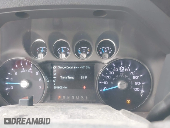 2012 Ford F-250 XL with VIN 1FT7X2B60CEA85047, listed as a IAAI auction lot 42078847 with 251,805 mi miles and . Bid and sale history available at DreamBid. Image 7.