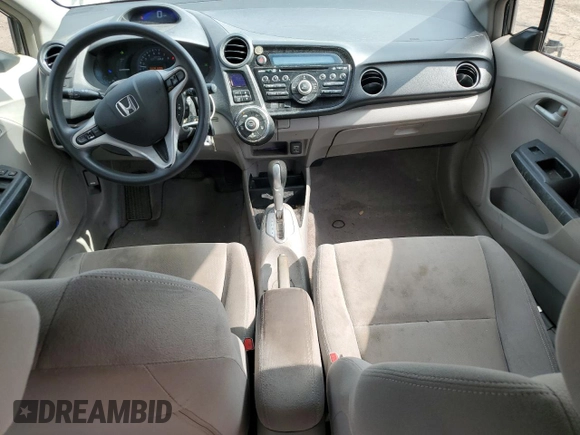 2012 Honda Insight LX with VIN JHMZE2H54CS003690, listed as a Copart auction lot 43212595 with 172,084 mi miles and Salvage title. Bid and sale history available at DreamBid. Image 8.