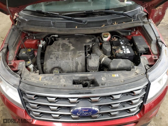 2017 Ford Explorer XLT with VIN 1FM5K8D80HGB91447, listed as a Copart auction lot 51487435 with 174,559 mi miles and Salvage Title. Bid and sale history available at carsss.com. Image 12.