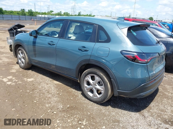 2023 Honda HR-V LX with VIN 3CZRZ2H31PM726863, listed as a IAAI auction lot 42551517 with 28,077 mi miles and . Bid and sale history available at DreamBid. Image 3.