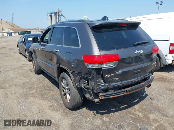 2014 Jeep Grand Cherokee Limited with VIN 1C4RJFBG1EC325215, listed as a IAAI auction lot 42653200 with 139,743 mi miles and . Bid and sale history available at DreamBid. Image 3.