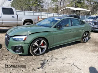 2022 Audi A5 Sportback S line Prestige with VIN WAUEACF57NA040775, listed as a Copart auction lot 40984404 with 17,691 mi miles. Bid and sale history available at carsss.com. Image 1.