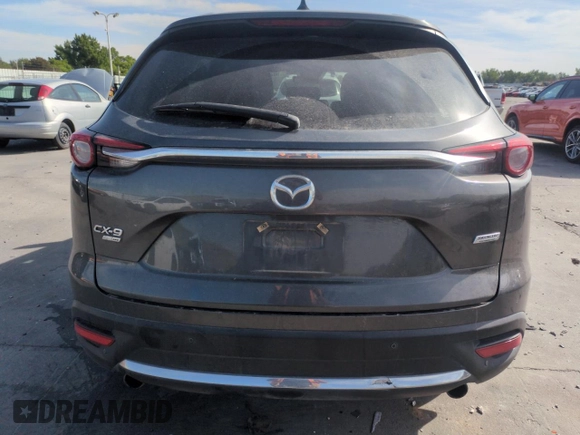2019 Mazda CX-9 Signature with VIN JM3TCBEY7K0305326, listed as a Copart auction lot 58205005 with 79,864 mi miles and Salvage title. Bid and sale history available at DreamBid. Image 6.