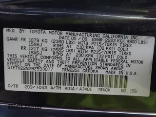 2009 Toyota Tacoma with VIN 5TETX22N29Z593077, listed as a IAAI auction lot 41498957 with 70,702 mi miles and . Bid and sale history available at DreamBid. Image 9.