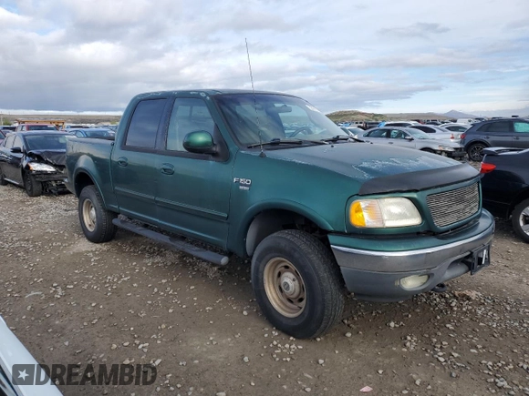2001 Ford F-150 XLT with VIN 1FTRW08WX1KD88343, listed as a Copart auction lot 53747425 with Not provided miles and Clean title. Bid and sale history available at DreamBid. Image 4.