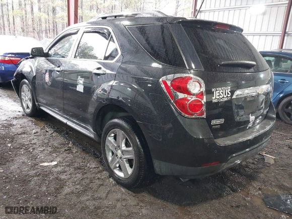 2015 Chevrolet Equinox LTZ with VIN 2GNFLHEK4F6207508, listed as a IAAI auction lot 41555934 with 143,373 mi miles. Bid and sale history available at carsss.com. Image 3.