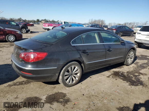2011 Volkswagen CC Sport with VIN WVWMP7AN6BE727407, listed as a Copart auction lot 88520585 with 103,074 mi miles and Salvage Title. Bid and sale history available at carsss.com. Image 3.