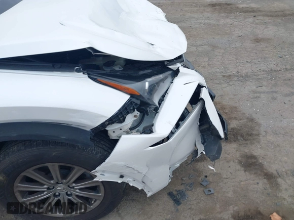 2017 Lexus NX with VIN JTJBARBZ1H2098524, listed as a IAAI auction lot 41934822 with 48,190 mi miles. Bid and sale history available at carsss.com. Image 6.
