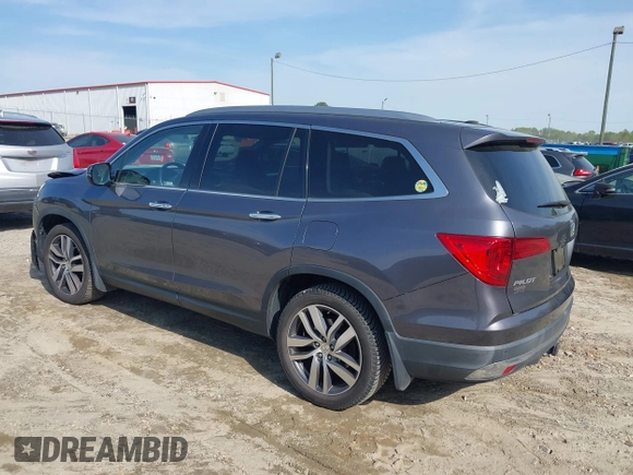 2017 Honda Pilot Touring with VIN 5FNYF5H9XHB046479, listed as a IAAI auction lot 41941449 with 162,554 mi miles. Bid and sale history available at carsss.com. Image 3.