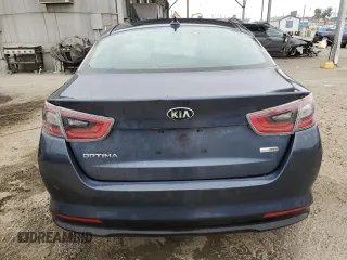 2015 Kia Optima Hybrid with VIN KNAGM4AD7F5086881, listed as a Copart auction lot 76205754 with 211,707 mi miles and Clean Title. Bid and sale history available at carsss.com. Image 6.