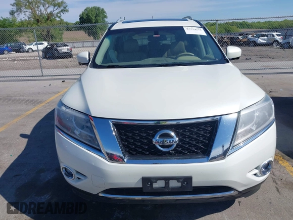 2015 Nissan Pathfinder SL with VIN 5N1AR2MM4FC707351, listed as a IAAI auction lot 42334235 with 124,017 mi miles and . Bid and sale history available at DreamBid. Image 12.