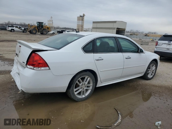 2014 Chevrolet Impala LTZ with VIN 2G1WC5E38E1143767, listed as a Copart auction lot 47768755 with 181,083 mi miles and Salvage Title. Bid and sale history available at DreamBid. Image 3.