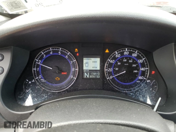 2011 Infiniti EX Journey with VIN JN1AJ0HR7BM854812, listed as a Copart auction lot 60238385 with 178,910 mi miles and Salvage title. Bid and sale history available at DreamBid. Image 9.