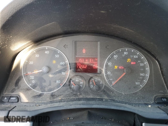 2009 Volkswagen Rabbit S with VIN WVWAB71K29W021336, listed as a Copart auction lot 41839595 with Not provided miles and Salvage title. Bid and sale history available at DreamBid. Image 9.