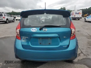 2014 Nissan Note S Plus with VIN 3N1CE2CP5EL388276, listed as a Copart auction lot 58874245 with 41,357 mi miles and Salvage title. Bid and sale history available at DreamBid. Image 6.