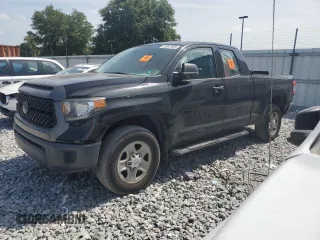 2018 Toyota Tundra 2WD SR with VIN 5TFRM5F15JX123200, listed as a Copart auction lot 53347025 with 115,709 mi miles and Salvage Title. Bid and sale history available at carsss.com. Image 1.