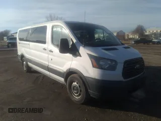 2015 Ford Transit XL with VIN 1FBZX2YMXFKA42506, listed as a IAAI auction lot 41187844 with 376,609 mi miles and . Bid and sale history available at DreamBid. Image 1.