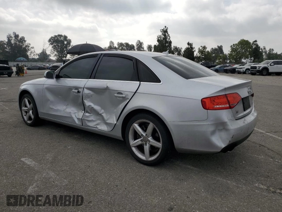 2012 Audi A4 Premium with VIN WAUBFAFL1CN012984, listed as a Copart auction lot 65837295 with 142,547 mi miles and Salvage title. Bid and sale history available at DreamBid. Image 2.