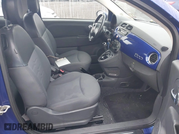 2013 FIAT 500 Pop with VIN 3C3CFFAR5DT592018, listed as a IAAI auction lot 41931582 with 156,194 mi miles. Bid and sale history available at carsss.com. Image 5.