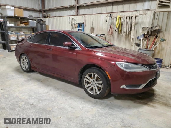2015 Chrysler 200 Limited z VIN 1C3CCCABXFN670791, wystawiony jako Copart lot #55678725 z przebiegiem 148 988 mil mil oraz Szkody całkowita. Historia ofert i sprzedaży dostępna na DreamBid. Obrazek 4.