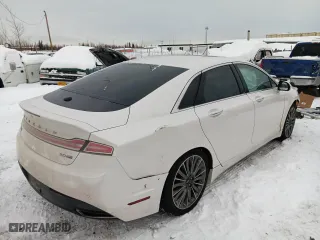 2016 Lincoln MKZ with VIN 3LN6L2J97GR602135, listed as a Copart auction lot 45606505 with 93,929 mi miles and Salvage Title. Bid and sale history available at carsss.com. Image 3.